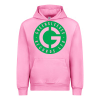 Fuchsia Pink Greensleeves Records Urban Hoodie - artisFamous