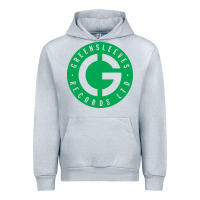 Heather Grey Greensleeves Records Urban Hoodie - artisFamous