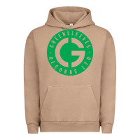 Pigment Burro Greensleeves Records Urban Hoodie - artisFamous