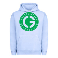 Pigment Grape Ice Greensleeves Records Urban Hoodie - artisFamous