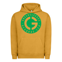 Pigment Peanut Butter Greensleeves Records Urban Hoodie - artisFamous