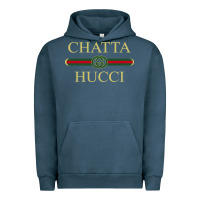 Pigment Midnight Navy chatta hucci Urban Hoodie - artisFamous