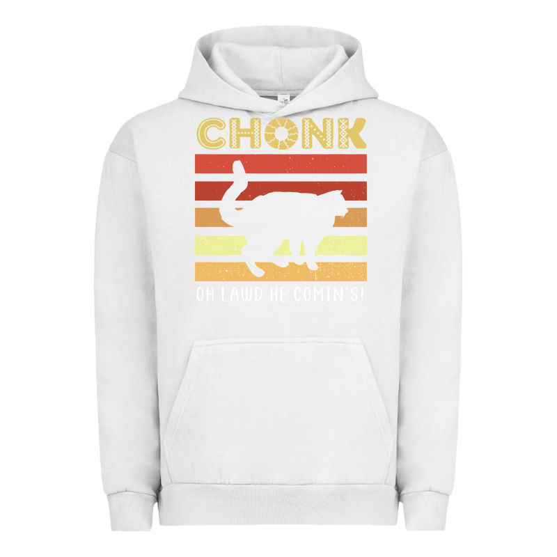 Chonk Cat Funny Cat Meme Cat Dad Cat Mom Urban Hoodie by artisFamous | Teevron