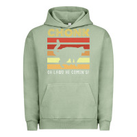 Pigment Oil Green chonk cat funny cat meme cat dad cat mom Urban Hoodie - artisFamous