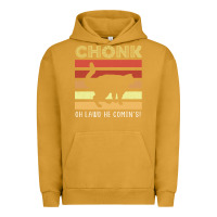 Pigment Peanut Butter chonk cat funny cat meme cat dad cat mom Urban Hoodie - artisFamous