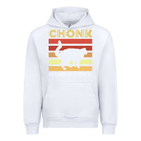 White chonk cat funny cat meme cat dad cat mom Urban Hoodie - artisFamous