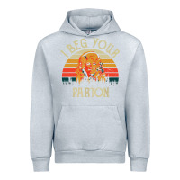 Heather Grey vintage i beg your parton Urban Hoodie - artisFamous