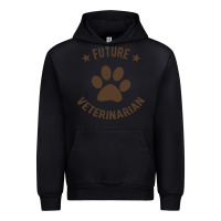 Black future veterinarian Urban Hoodie - artisFamous