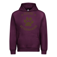 Mauve Wine future veterinarian Urban Hoodie - artisFamous