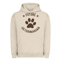 Pigment French Oak future veterinarian Urban Hoodie - artisFamous