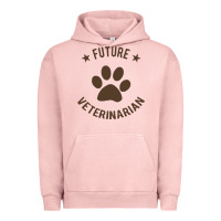 Pigment Salmon future veterinarian Urban Hoodie - artisFamous