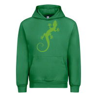 Emerald gecko reptile Urban Hoodie - artisFamous