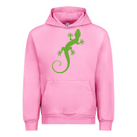Fuchsia Pink gecko reptile Urban Hoodie - artisFamous