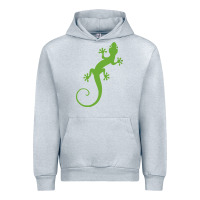 Heather Grey gecko reptile Urban Hoodie - artisFamous