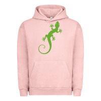Pigment Salmon gecko reptile Urban Hoodie - artisFamous