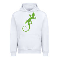 White gecko reptile Urban Hoodie - artisFamous