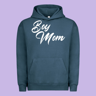 Boy Mom Urban Hoodie Designed By Artisfamous