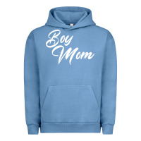 Pigment Pebble Blue boy mom Urban Hoodie - artisFamous