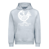 Heather Grey african adinkra sankofa Urban Hoodie - artisFamous