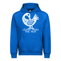 Cobalt african adinkra sankofa Urban Hoodie - artisFamous
