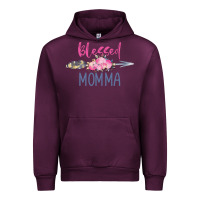 Mauve Wine blessed momma Urban Hoodie - artisFamous