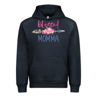 Navy blessed momma Urban Hoodie - artisFamous