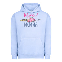 Pigment Grape Ice blessed momma Urban Hoodie - artisFamous
