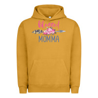 Pigment Peanut Butter blessed momma Urban Hoodie - artisFamous