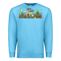Ocean Blue mama cita needs a margarita Premium Sweatshirt - JahusDesignShop