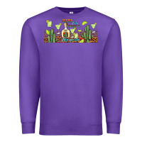 Purple mama cita needs a margarita Premium Sweatshirt - JahusDesignShop