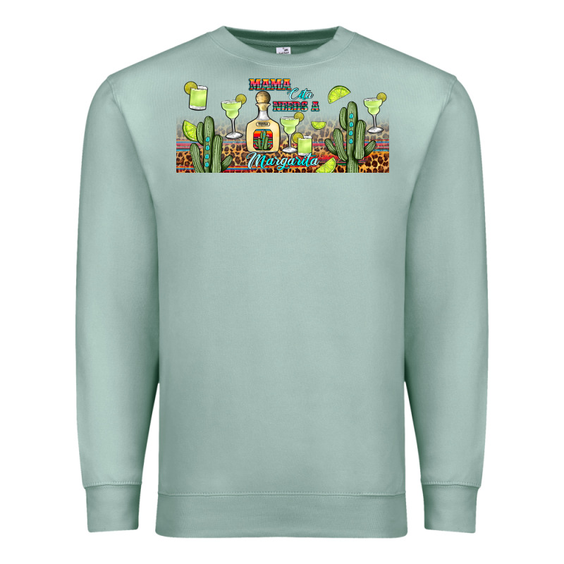 Mama Cita Needs A Margarita Premium Sweatshirt by JahusDesignShop | Teevron
