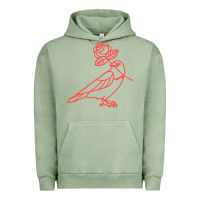 Pigment Oil Green democratic socialists of america Urban Hoodie - artisFamous
