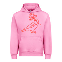 Fuchsia Pink democratic socialists of america Urban Hoodie - artisFamous