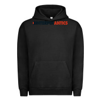 Pigment Black interpol antics crop top Urban Hoodie - artisFamous