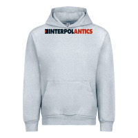 Heather Grey interpol antics crop top Urban Hoodie - artisFamous