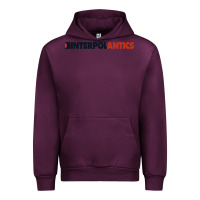 Mauve Wine interpol antics crop top Urban Hoodie - artisFamous