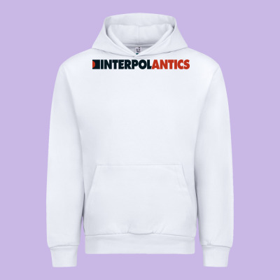 Interpol Antics Crop Top Urban Hoodie Designed By Artisfamous