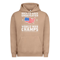 Pigment Burro back to back undefeated world war champs Urban Hoodie - artisFamous