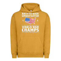 Pigment Peanut Butter back to back undefeated world war champs Urban Hoodie - artisFamous