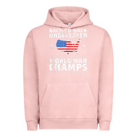Pigment Salmon back to back undefeated world war champs Urban Hoodie - artisFamous