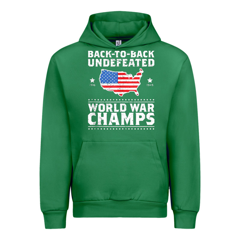 Back To Back Undefeated World War Champs Urban Hoodie by artisFamous | Teevron