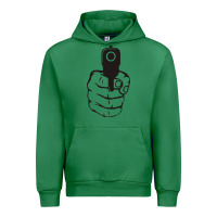 Emerald hands up pistol Urban Hoodie - artisFamous