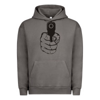 Pigment Tornado hands up pistol Urban Hoodie - artisFamous