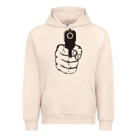 Sandshell hands up pistol Urban Hoodie - artisFamous