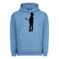 Pigment Pebble Blue ro.b.e.r.t.  &' c.u.r.e'  smith  baseball ¾ sleeve t shirt Urban Hoodie - artisFamous