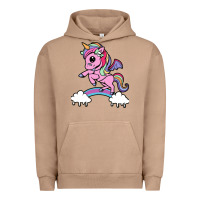 Pigment Burro cute unicorn Urban Hoodie - artisFamous