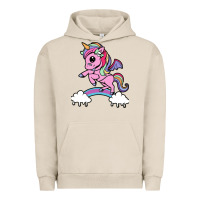Pigment French Oak cute unicorn Urban Hoodie - artisFamous