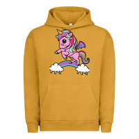 Pigment Peanut Butter cute unicorn Urban Hoodie - artisFamous