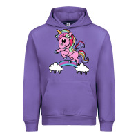 Tulip cute unicorn Urban Hoodie - artisFamous