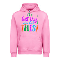 Fuchsia Pink it's test day you got this Urban Hoodie - artisFamous